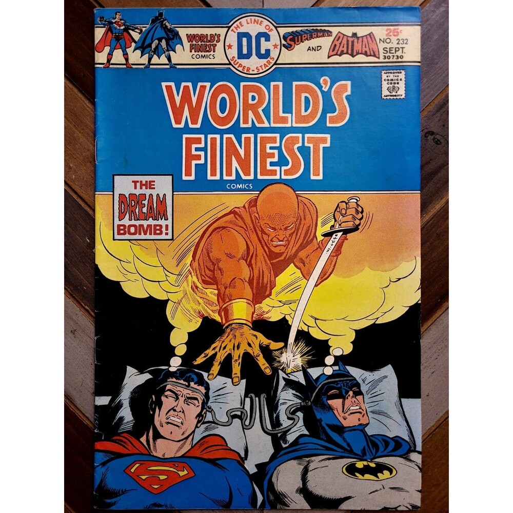 World's Finest #232 FN (DC 1975) Batman & Superman "Dream Bomb" Ernie Chan Cover